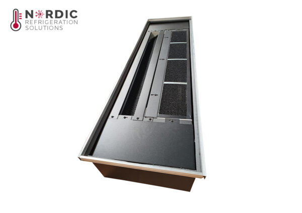 FP Series Underfloor Fan Coil Units w. walkable roll-up grille h 206 mm - Image 5